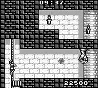 une photo d'Ã©cran de Castlevania - The Adventure sur Nintendo Game Boy